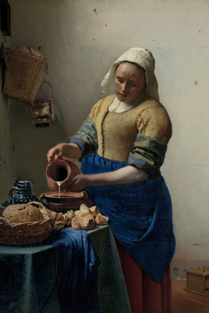 The Milkmaid Johannes Vermeer
