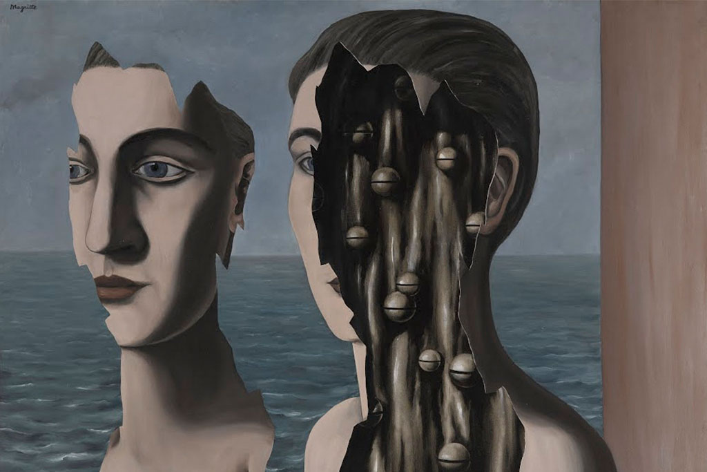 Amamosviajar -The Double Secret - O Duplo Segredo – René Magritte