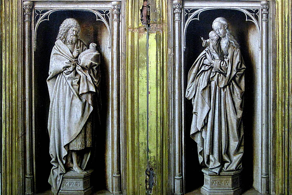 Amamosviajar_Dyptique_en_grisaille_Louvre_1