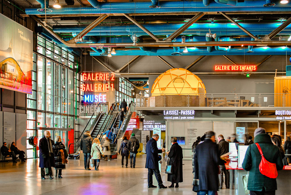 Centro Pompidou, Paris, França