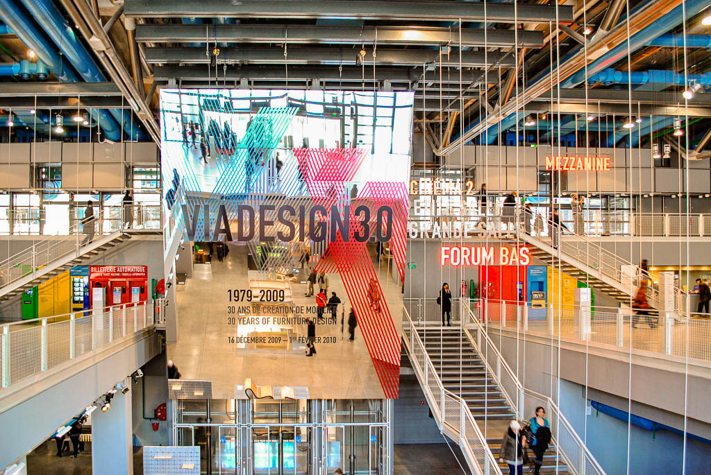 Centro Pompidou, Paris, França