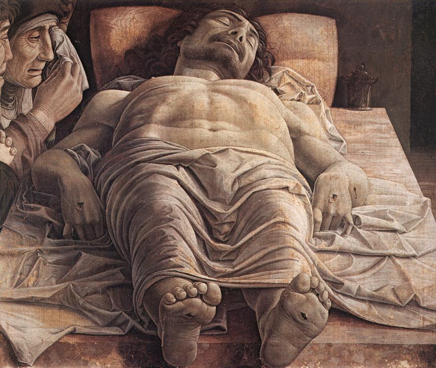 Pinacoteca di Brera Mantegna Lamentacao sobre o Cristo Morto
