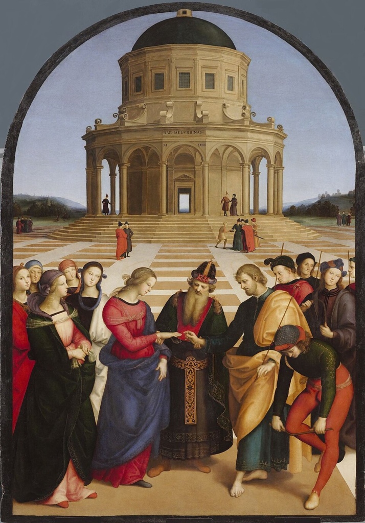 Pinacoteca di Brera Raffaello O Casamento da Virgem