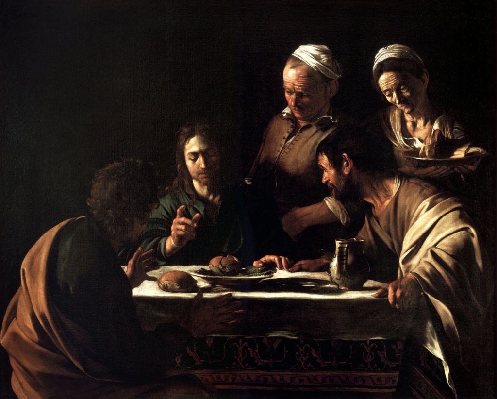 Pinacoteca di Brera Supper at Emmaus Caravaggio 1606