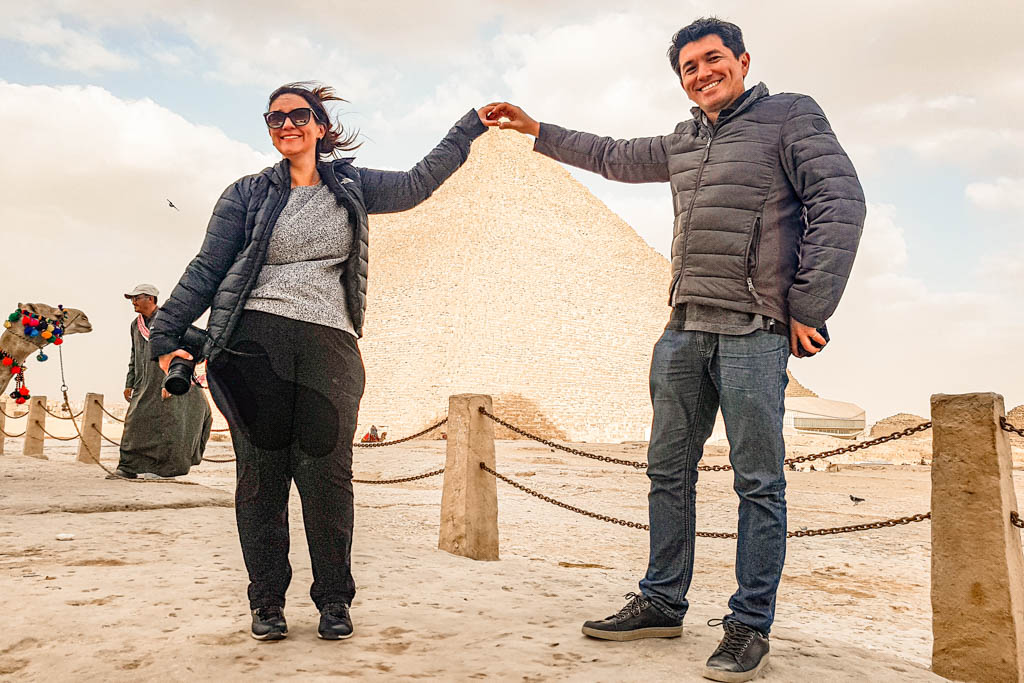 A Esfinge e as Pirâmides do Egito, Pirâmides de Gizé, Cairo