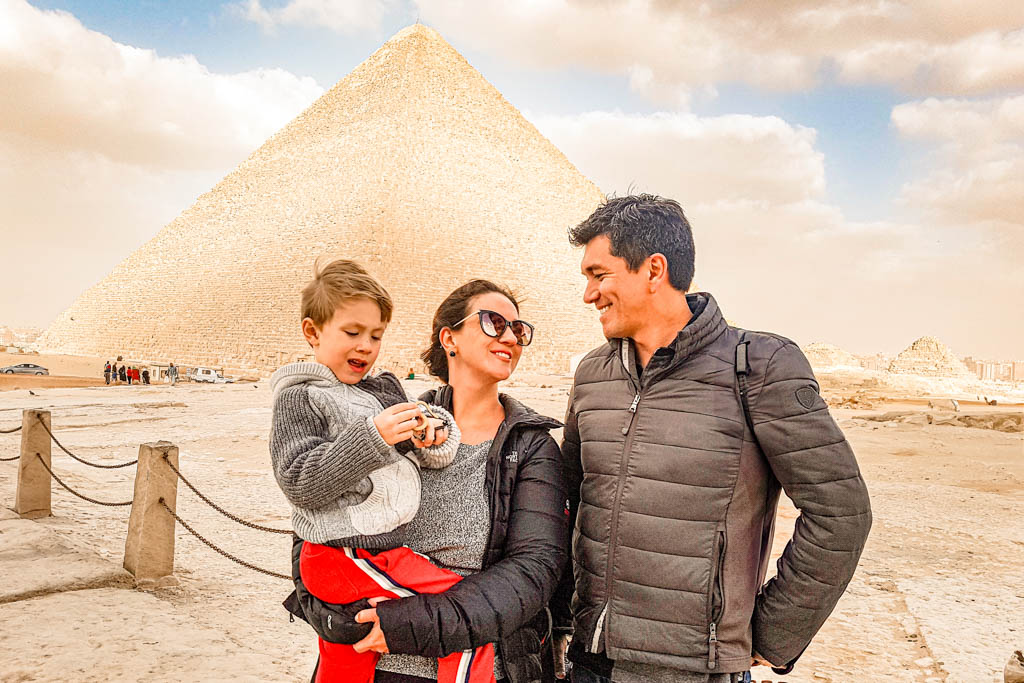 A Esfinge e as Pirâmides do Egito, Pirâmides de Gizé, Cairo