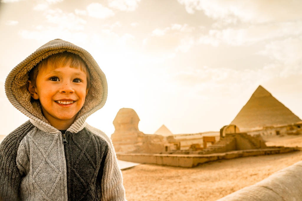 A Esfinge e as Pirâmides do Egito, Pirâmides de Gizé, Cairo