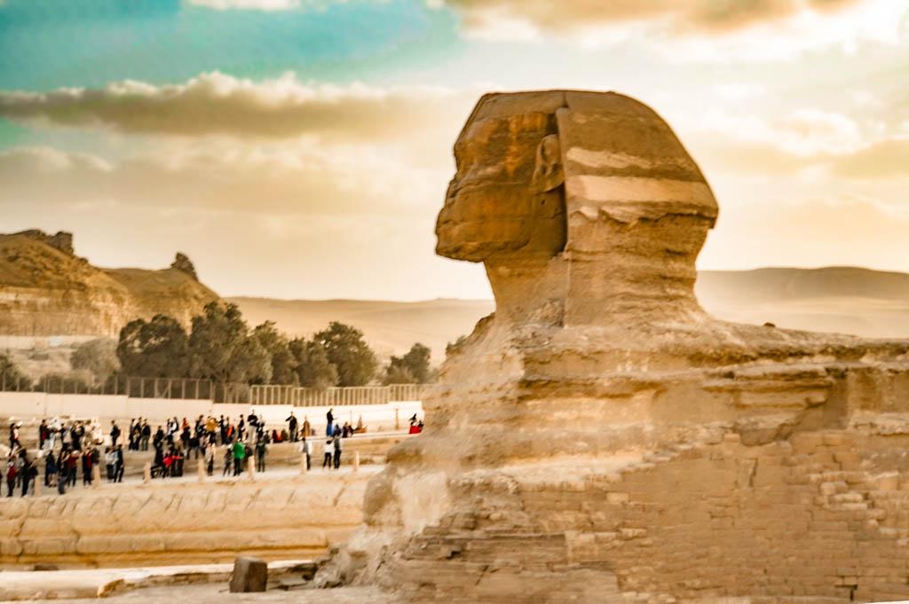 A Esfinge e as Pirâmides do Egito, Pirâmides de Gizé, Cairo