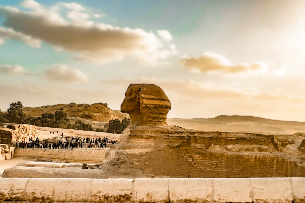 A Esfinge e as Pirâmides do Egito, Pirâmides de Gizé, Cairo
