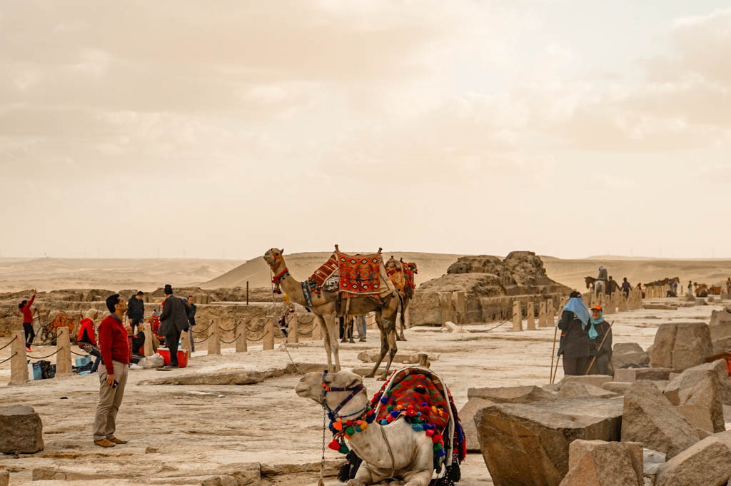 A Esfinge e as Pirâmides do Egito, Pirâmides de Gizé, Cairo