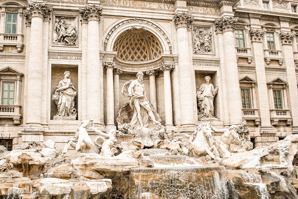 Fontana di Trevi, Roma, Itália