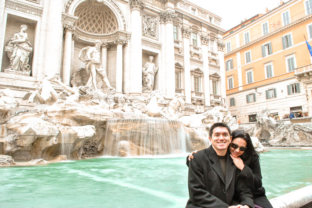 Fontana di Trevi, Roma, Itália