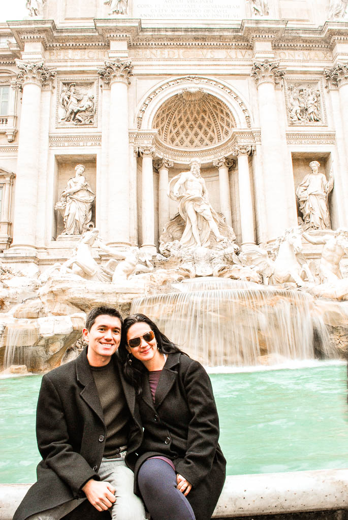 Fontana di Trevi, Roma, Itália