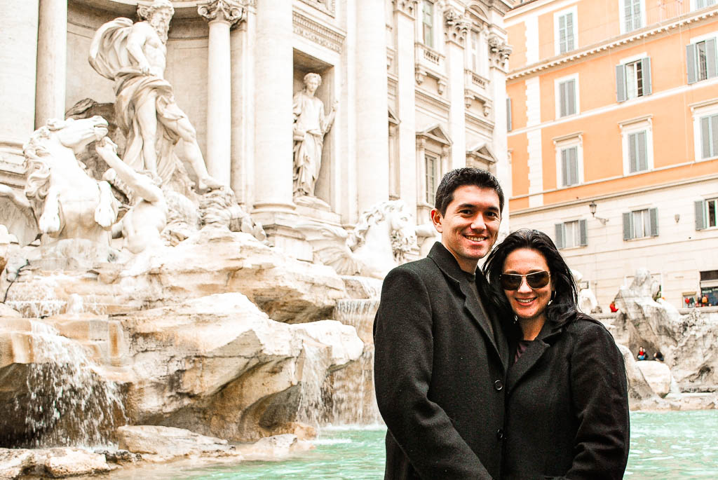 Fontana di Trevi, Roma, Itália