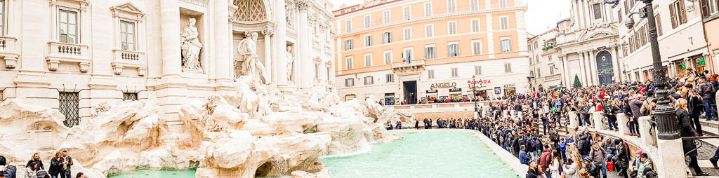 Fontana di Trevi, Roma, Itália