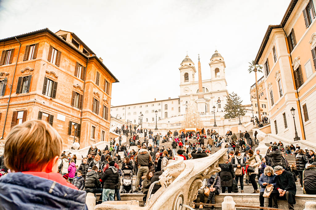 Piaza Spagna, Roma, Itália