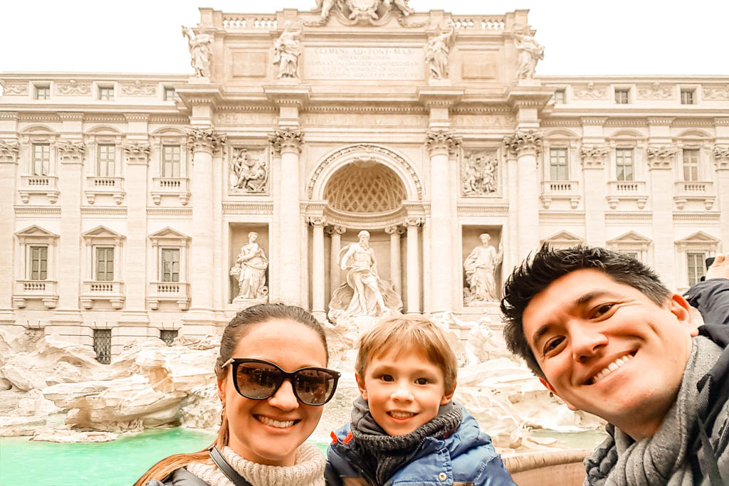 Fontana di Trevi, Roma, Itália