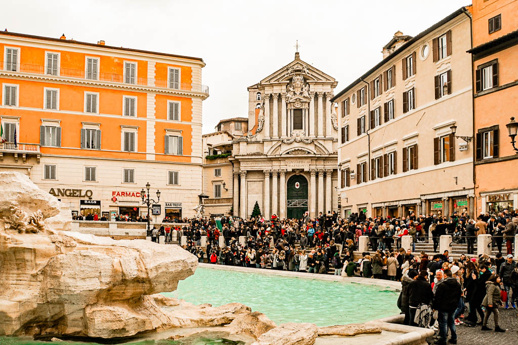 Fontana di Trevi, Roma, Itália