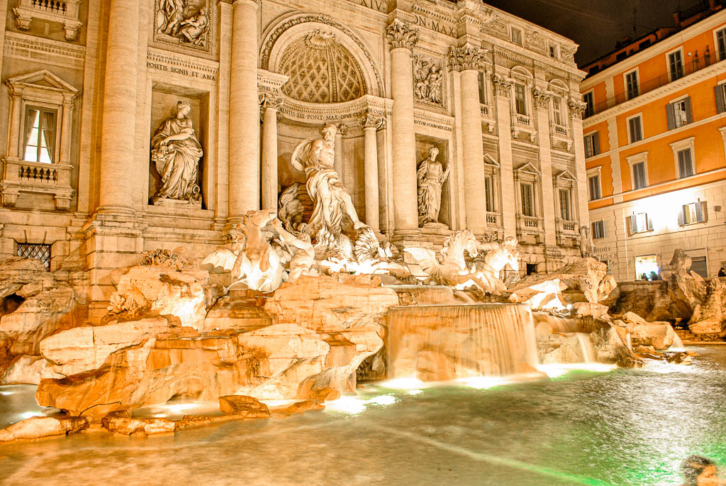 Fontana di Trevi, Roma, Itália