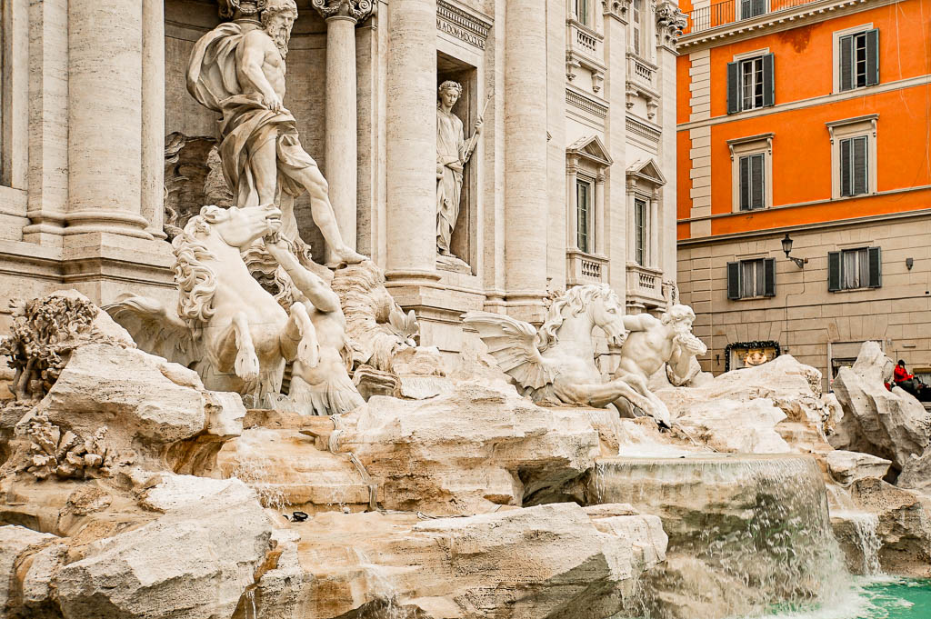 Fontana di Trevi, Roma, Itália