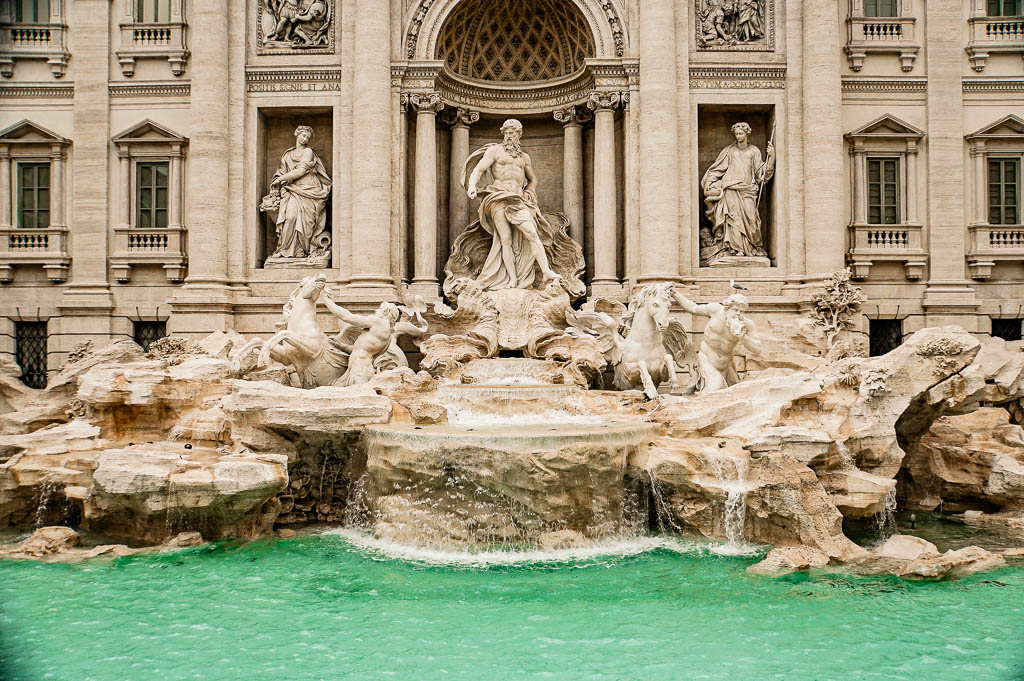 Fontana di Trevi, Roma, Itália