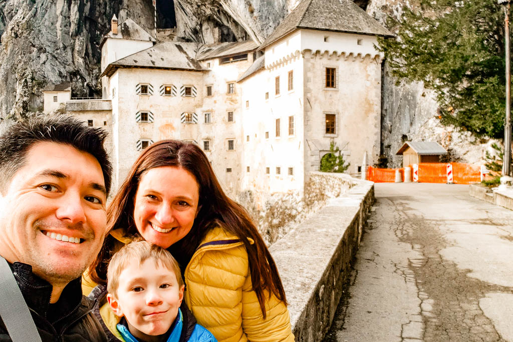 Castelo de Predjama, castelo na pedra, Eslovênia