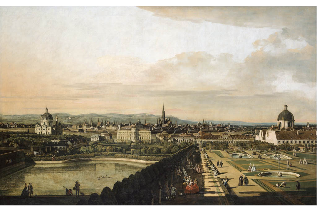 paint_Belotto_Vienna Viewed from the Belvedere Palace
